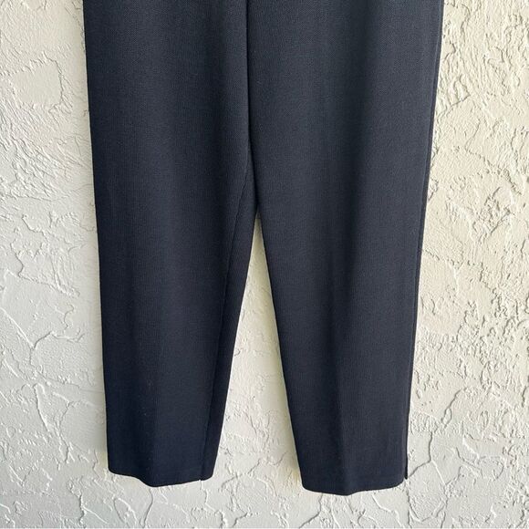 ST.JOHN Collection Pants Women 8 Santana Knit Pull On Evening Formal Black - Picture 3 of 7